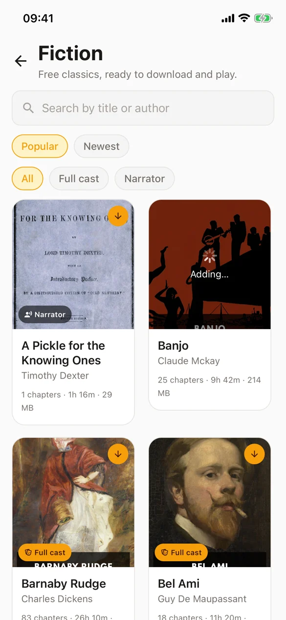 A catalog book being added to the library
